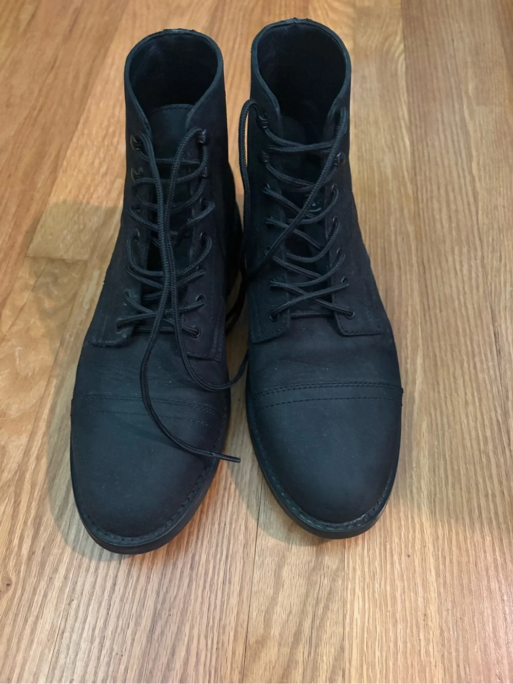 Thursday Boot Company Black Men's Lace-Up Ankle Boots - Captain